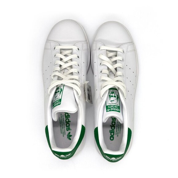 adidas Other - NWT Adidas Stan Smith Sneakers Men Size 9 | Women Size 10 White & Green Leather